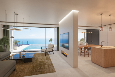 Houses with Infinity Swimming Pool in Benalmadena Málaga 1