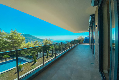 Stilvolle Naturblick Design-villa In Alanya Tepe 1