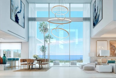 Chique Designvilla's Met Panoramisch Zeezicht In Ojen Malaga 1