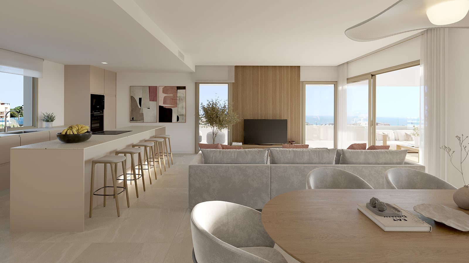 1-rumslägenhet i Mijas