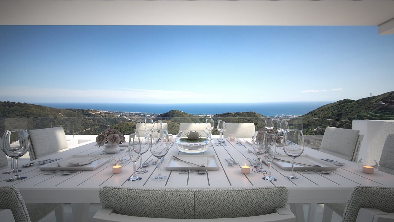 Marbella Ojen'de Sağlık Kulübü Bulunan Sitede Sıfır Daireler