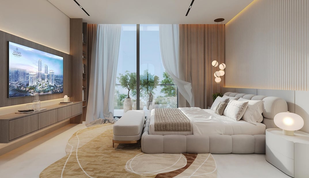 Mieszkanie 3 pokoi 95 m² Dubaj, Emiraty Arabskie