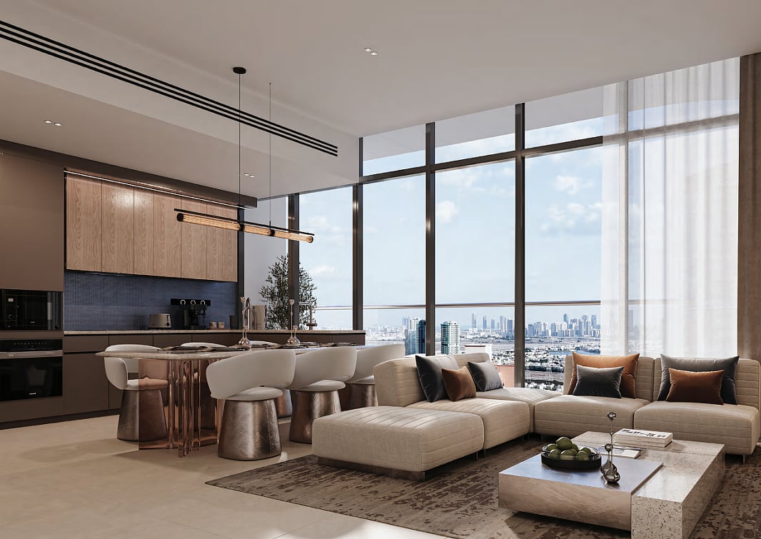 Apartamento 2 habitaciones 77 m² Dubái, Emiratos Árabes Unidos