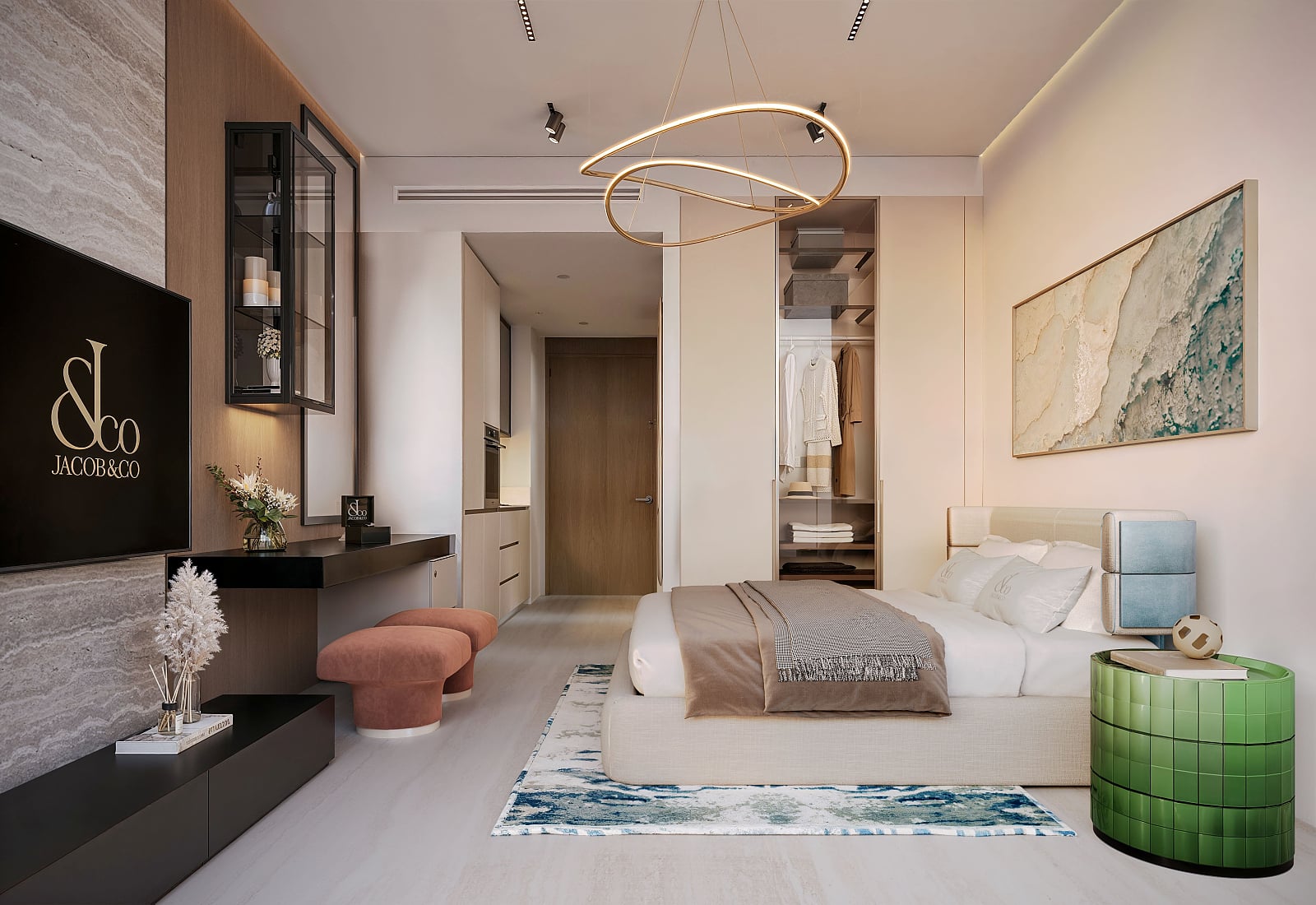 Apartamento 2 habitaciones 70 m² Ras al-Jaima, Emiratos Árabes Unidos