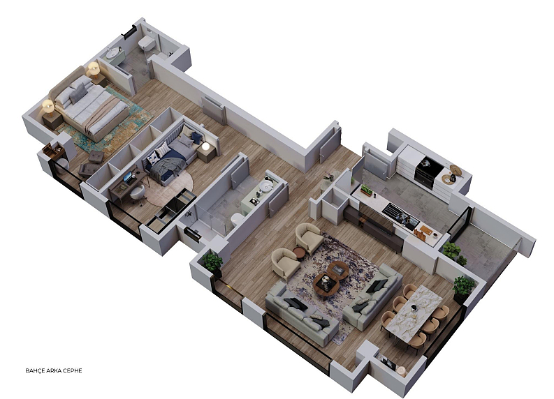 Apartamento 4 habitaciones 120 m² Marmara Region, Turquía