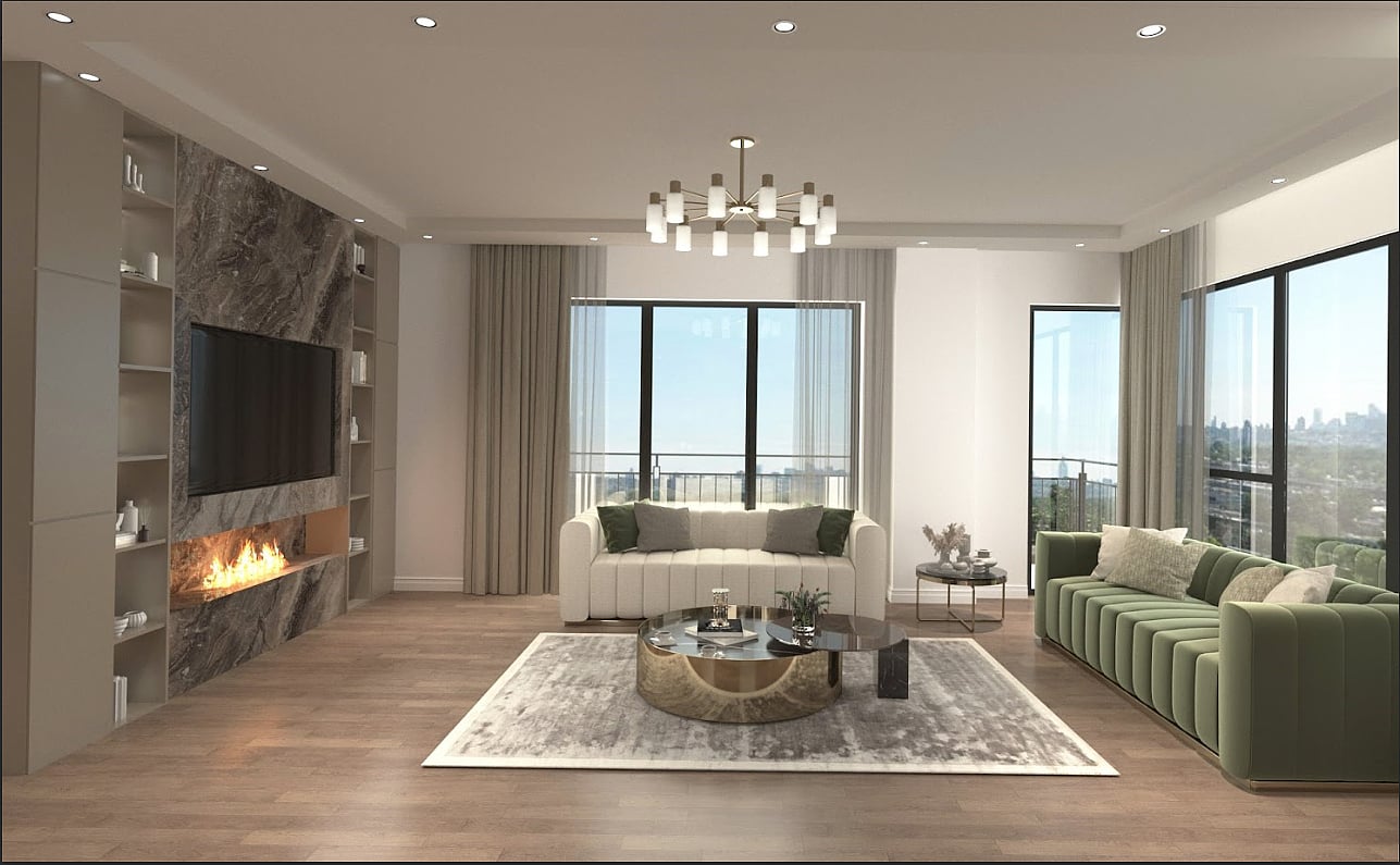 Квартира 3 комнаты 92 м² Бейкоз, Турция