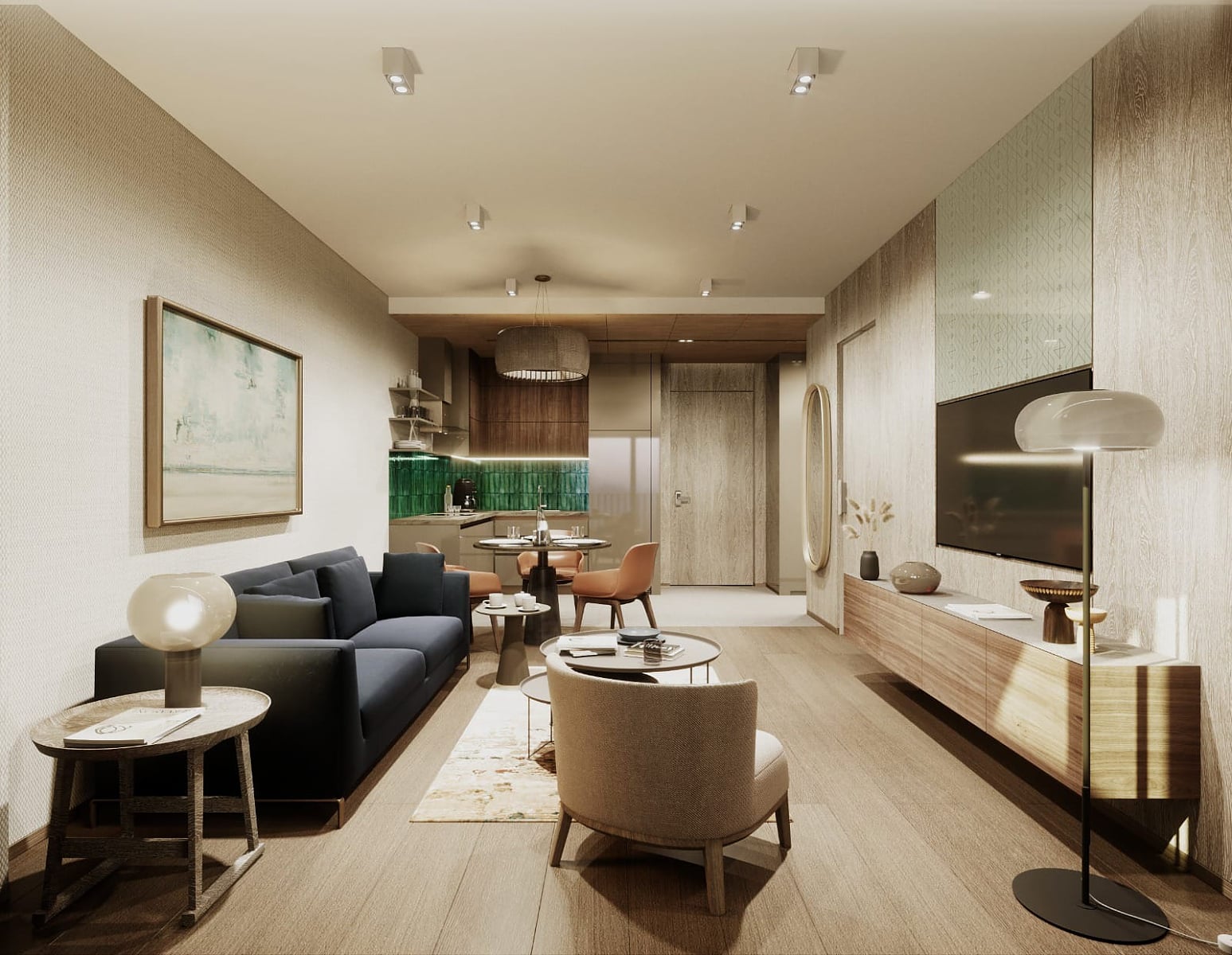 Mieszkanie 3 pokoi 64 m² Kucukcekmece, Turcja