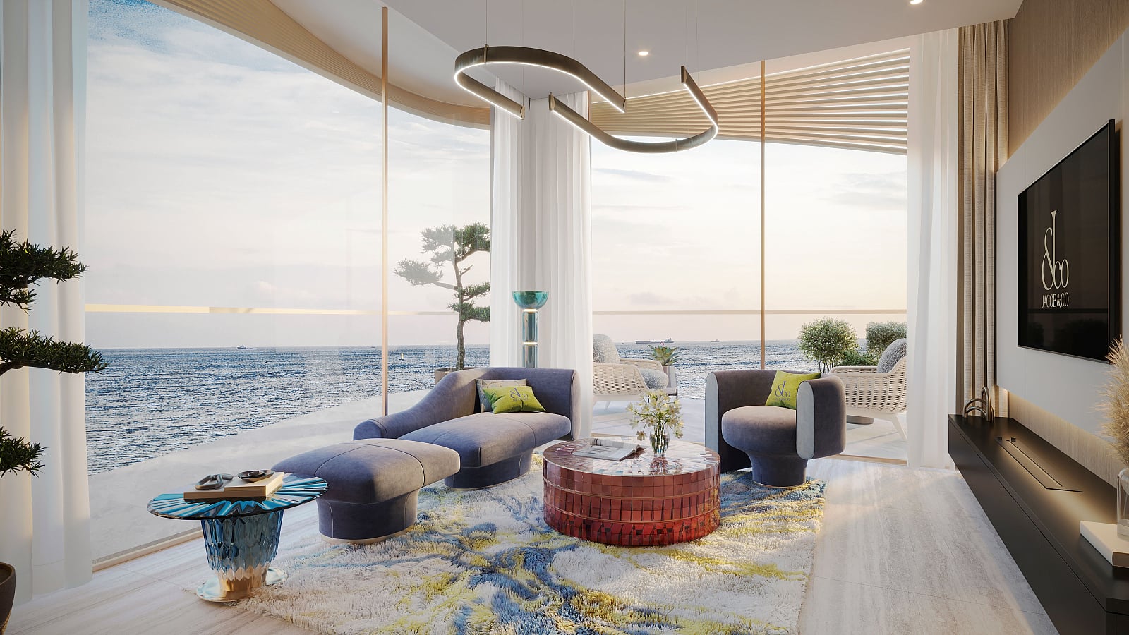 Apartamento 2 habitaciones 70 m² Ras al-Jaima, Emiratos Árabes Unidos