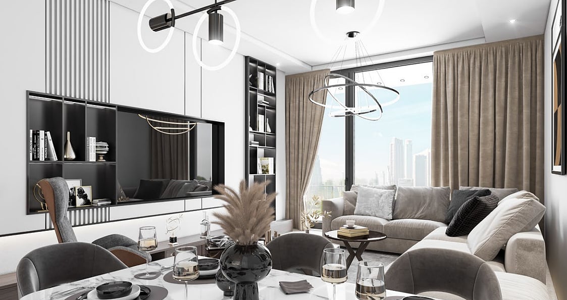 1 room apartment 42 m² Dubai, United Arab Emirates