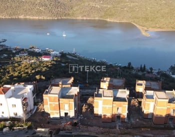Detached Houses with Sea and Lake Views in Boğaziçi Milas 13