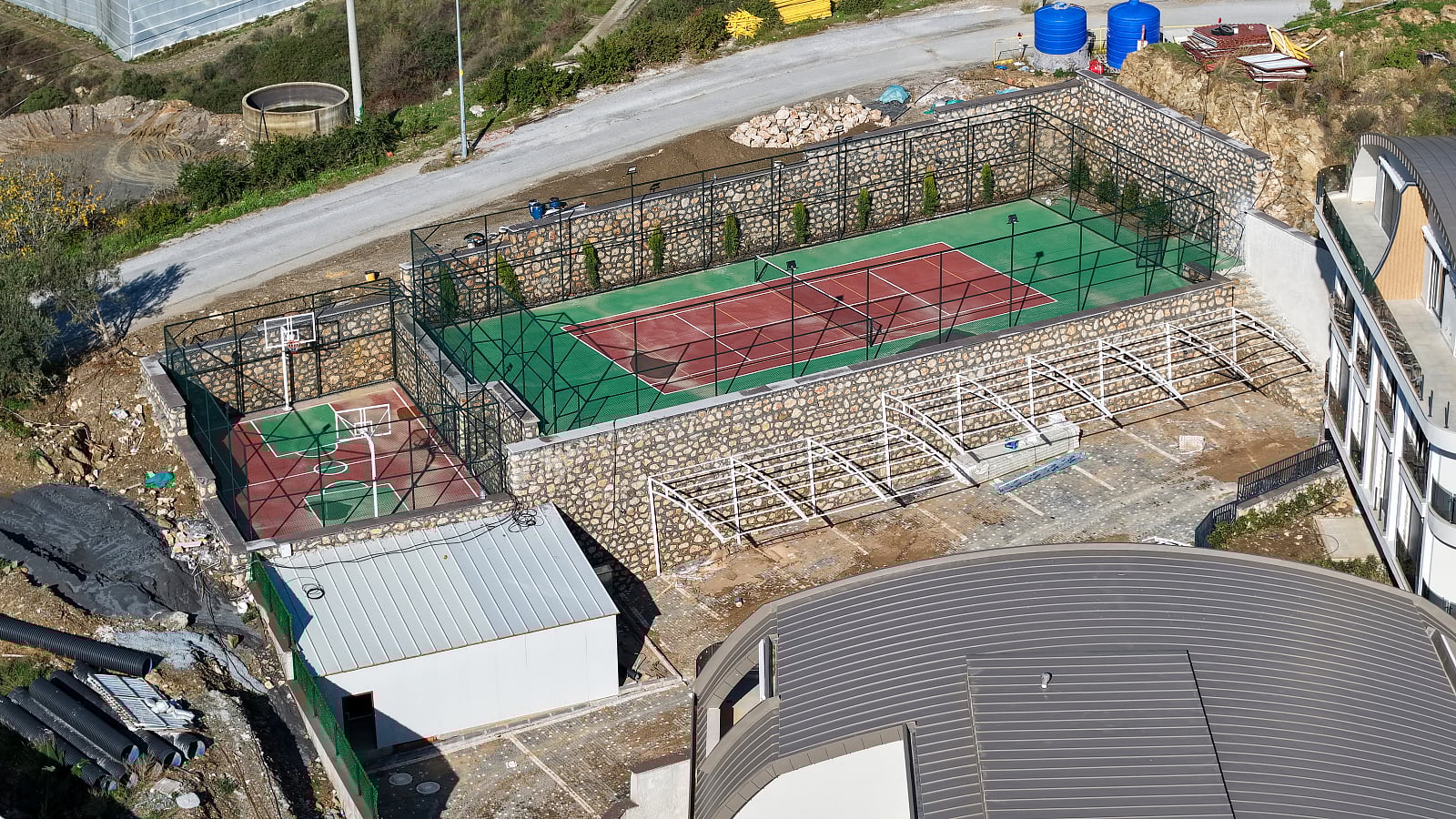 Piso en edificio nuevo Apartamentos con vistas panorámicas a la ciudad en Kargıcak Alanya