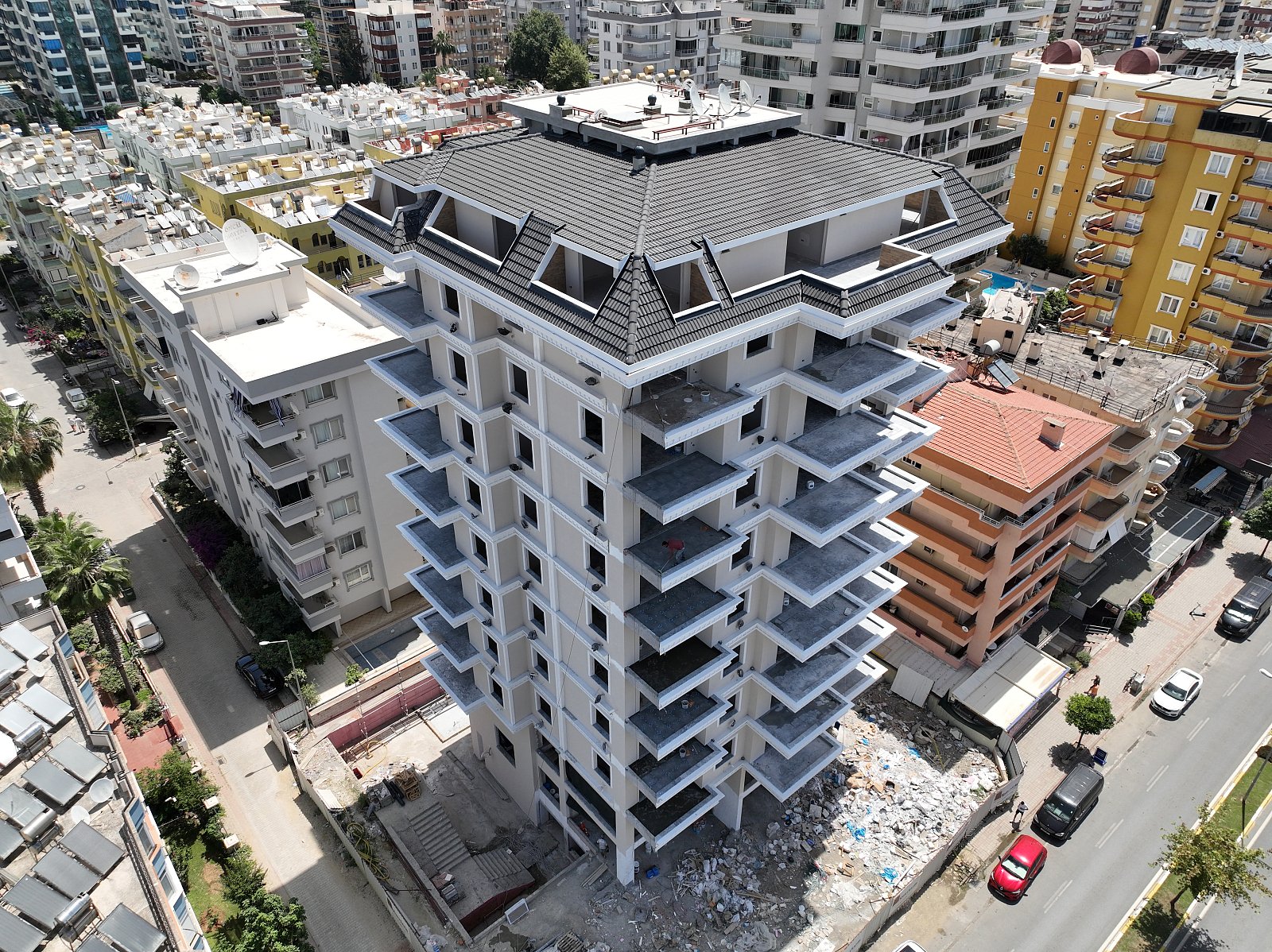 Attique 4 chambres 138 m² Mahmutlar, Turquie