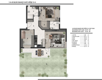 Spacious Flats with En-suite Bathrooms in Aksu Antalya 24