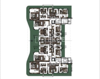 Kuşadası'nda Havuzlu ve Deniz Manzaralı Sitede Daireler 53