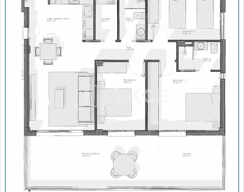 Almería Vera Playa’da Teraslı Modern Daireler 11