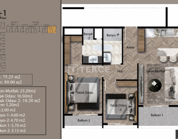 Apartamentos De Inversión Con Estilo En Erdemli Mersin 24