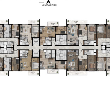 Apartments with City-view in a New Building in Çiğli 22