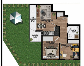 Appartementen Met Slimme Thuis Systemen In Complex In Aksu Antalya 32
