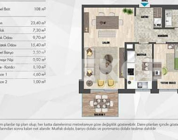 İstanbul Kartal'da Kapsamlı Proje Ulaşım Ağlarına Yakın Daireler 25