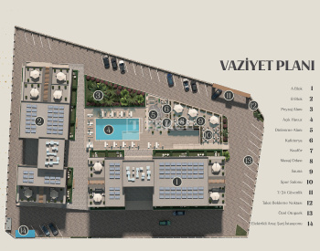 Elegantes Apartamentos En Proyecto De Concepto Hotelero En Esmirna 26