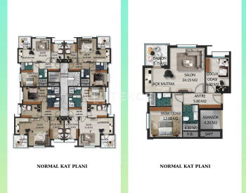 Apartamenty W Kompleksie Z Parkingiem W Konyaaltı Antalya 34