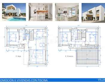 罗哈莱斯科斯塔布兰卡(rojales Costa Blanca)带泳池的时尚独立别墅 16