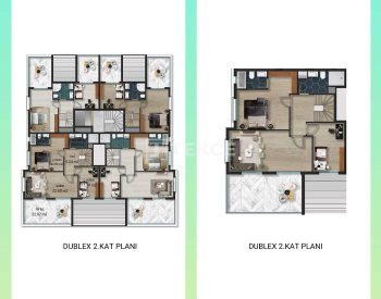 Apartamenty W Kompleksie Z Parkingiem W Konyaaltı Antalya 32
