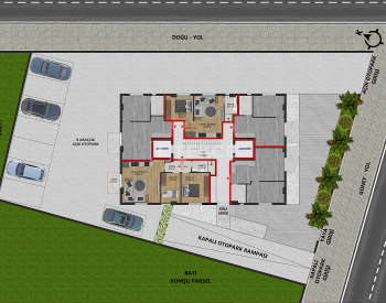 Appartements Flambant Neufs À Muratpaşa, À 1,6 Km Du Centre Commercial 30