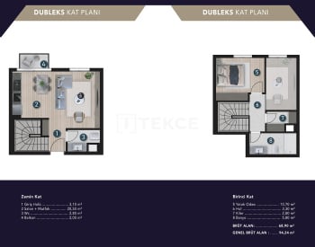 Lägenheter I Ett Säkrat Projekt Med Pool I İzmir Konak 20