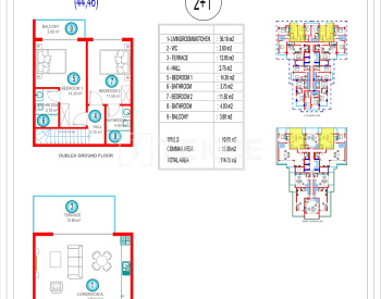 Apartamentos De Lujo En Venta En Oba Alanya Con Concepto De Hotel 36