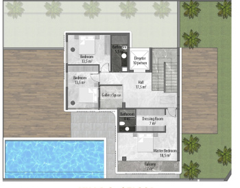 Villas Independientes Con Vistas Al Mar Y Al Castillo En Bektaş Alanya 23