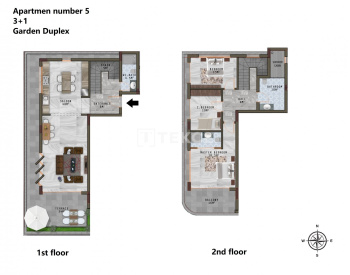 Ready to Move Seaview Apartments in Alanya Kargıcak 29