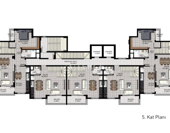 Geräumige Wohnungen In Einem Reichhaltigen Projektkomplex In Alanya 29