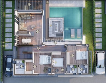 Villas Individuelles Avec Piscine Privée À Izmir Sasalı 17