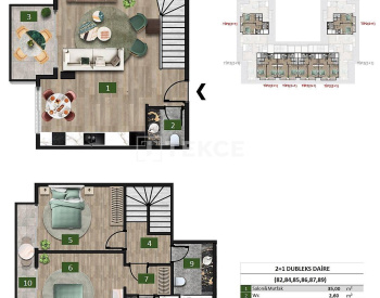 Magnifique Immobilier À Distance De Marche De La Plage À Alanya 33