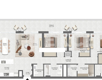 Appartements Avec Vue Sur Le Golf Et Prêts À L'achat À Dubaï Sud 9