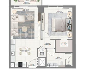 Marina-front Apartments with a 4-year Payment Plan in Dubai 12