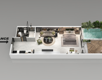 Investerings Appartementen Met Zwembad In Dubai Arjan 43