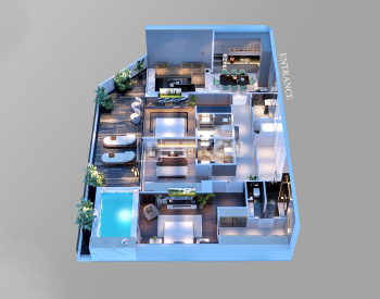 Investerings Appartementen Met Zwembad In Dubai Arjan 41
