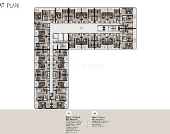 Nuevos Apartamentos En Venta En Mersin Arpaçbahşiş Con Piscina 24