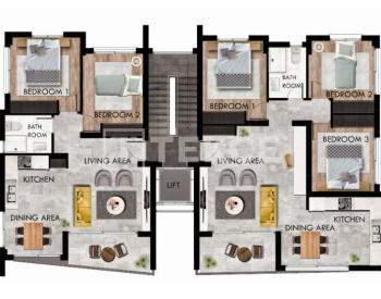 Apartamentos En Complejo Con Piscina En Gazimagusta Iskele 25