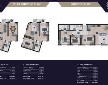Lägenheter I Ett Säkrat Projekt Med Pool I İzmir Konak 22