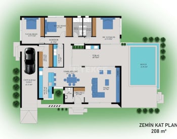 Villas Élégantes De Plain-pied À Chypre Du Nord Gazimagusa 24