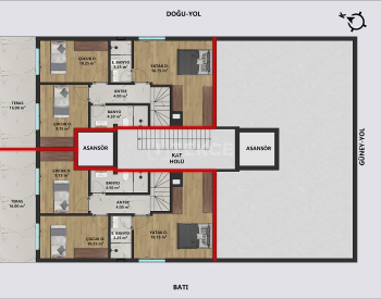 Appartements Flambant Neufs À Muratpaşa, À 1,6 Km Du Centre Commercial 28
