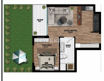 Appartementen Met Slimme Thuis Systemen In Complex In Aksu Antalya 27