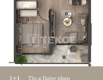 Appartementen In Een Complex Met Een Zwembad In İzmir Karşıyaka 38