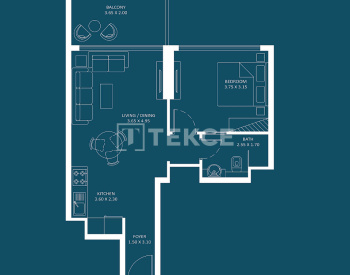 Apartamentos Completamente Amueblados En Venta En Dubai Silicon Oasis 19