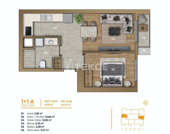 Ruime Appartementen Aan De Basın Express Road In Bağcılar İstanbul 19