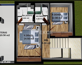 Villas Triplex Con Piscina Opcional Cerca Del Mar En Girne 34