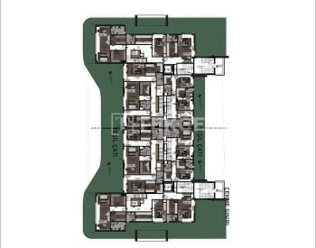 Kuşadası'nda Havuzlu ve Deniz Manzaralı Sitede Daireler 54